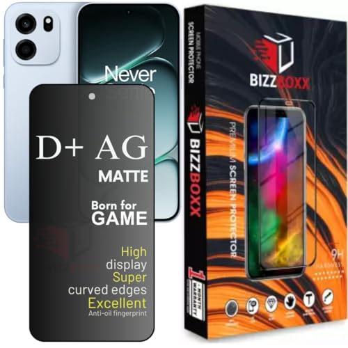 Image of D+ AG Matte Tempered Glass Screen Guard Protector For OnePlus Nord CE6 Temper Glass Anti Fingerprint Gaming Special With Camera Cut (Nord CE6-6.78 Inch)- Pack of 1