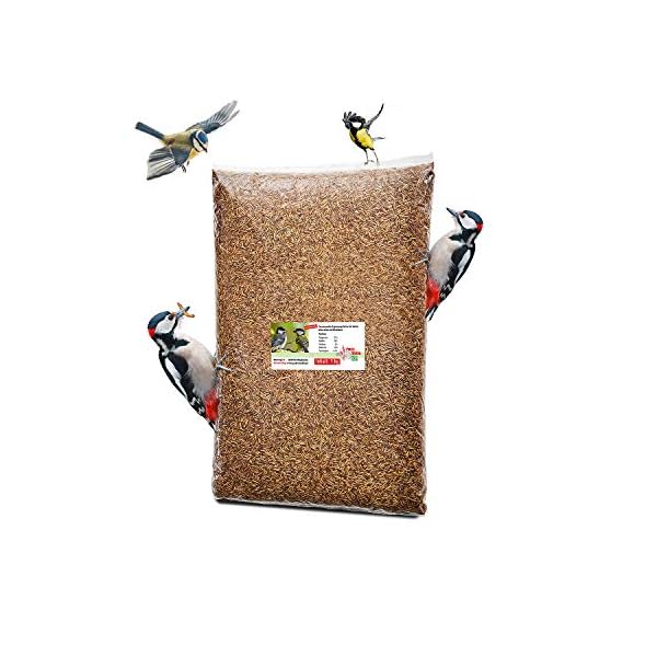 Paul´s Mühle Mehlwürmer getrocknet, Proteinreiche Würmer für Igel, Hamster, Teichfische und Vögel – Bild 5