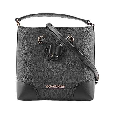 Michael Kors XS Suri Mini Bucket Crossbody Kordelzug Schultertasche 35F2GM9M1B PVC Cover