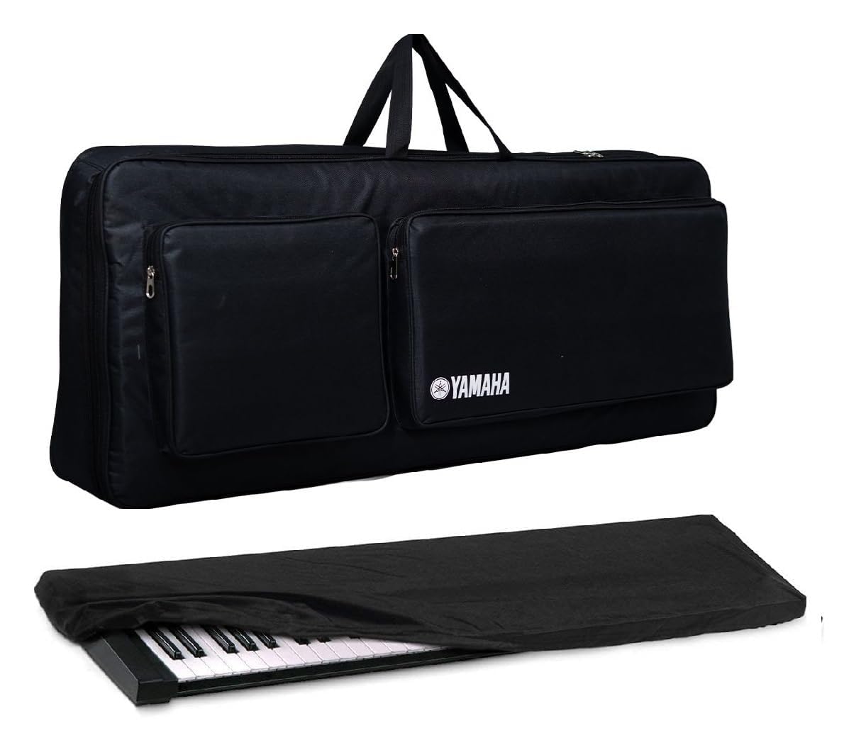 Mexa Compatible with Yamaha PSR- I500, I510, E473, E483, I300, I400, E373, E463, I455 Keyboard & Casio CT-X700, X870IN, X8000IN, X9000IN Keyboard with Dust Cover. (Black_YDP_Dust..)-image-15