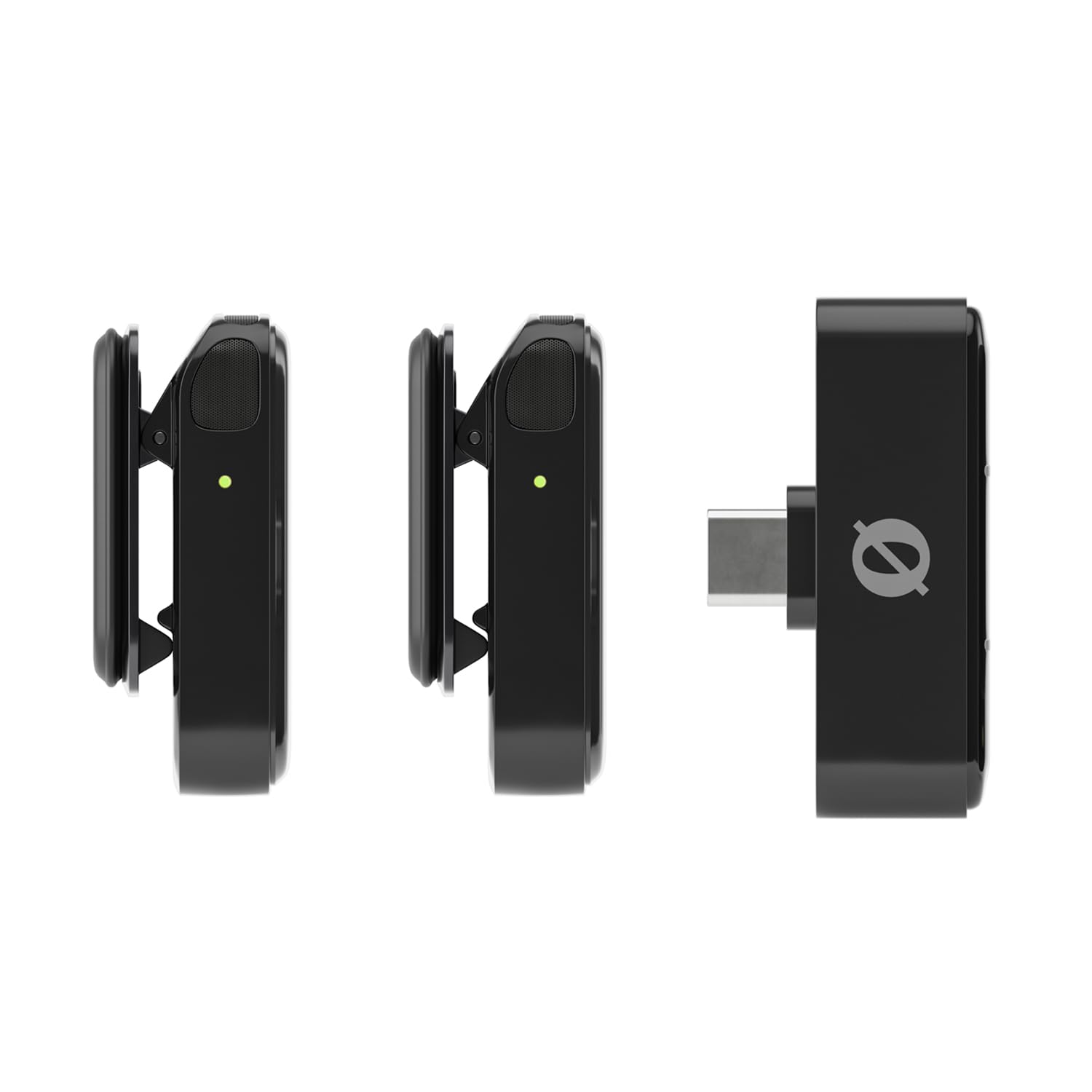 Rode Wireless Micro Drahtloses Mikrofon-System USB-C mit Interview Micro Handadapter und keepdrum Tuch