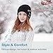 Mydeal Washable Winter Men Women Hat Bluetooth Beanie Running Cap with Bluetooth Stereo Headphones Mic Hands Free Rechargeable Battery Compatible with iPhone Android Tablets