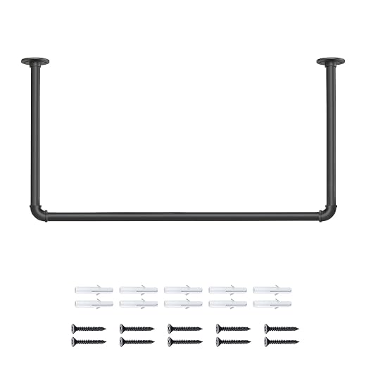 GHIBFBT Clothes Rails Industrial Design – 80 x 60 cm