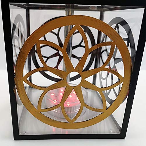 Rteanb Moderne Acryl Blase Huka Einschlauchsystem Big Smoke mit bunter LED-Licht Blase Shisha leicht zu reinigen… – Bild 8