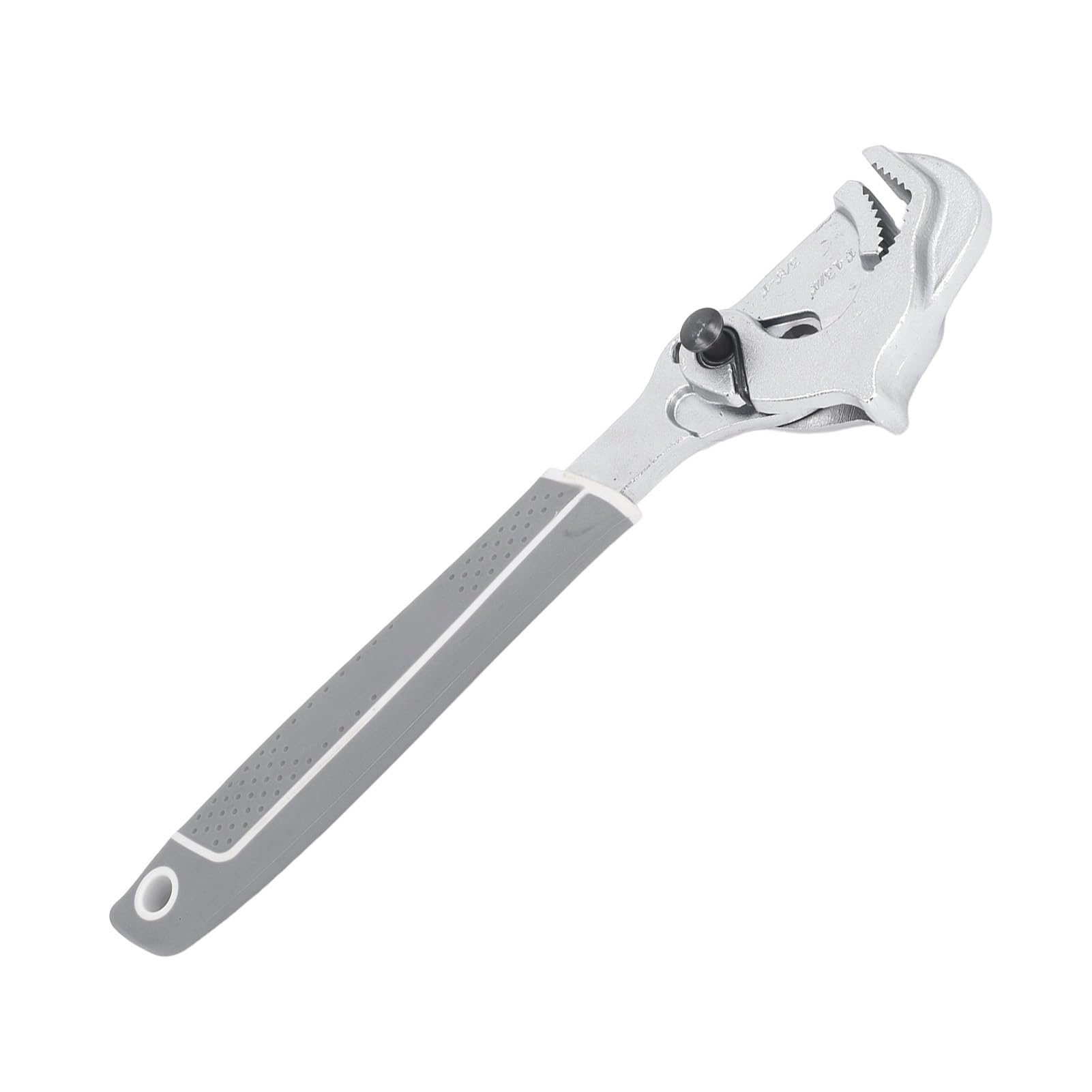 Clé à pipe auto-ajustable, 30 cm tête pivotante 180°