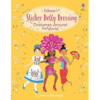 Sticker Dolly Dressing Costumes Around the World