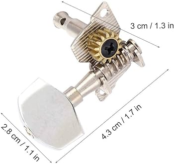 4pz Picchetti Accordatura Corde Accordatori Testine Macchina Per - Foto 3