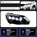 Fit For Peugeot 4008 5008 2017-2020 Head Lamp LED Headlight DRL Turn Signal High Beam Angel Eye Projector(5008)(4008)