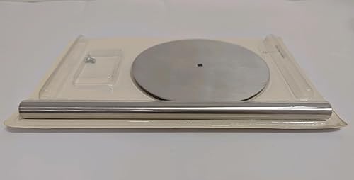 Miniatura 9 de Soporte para toallas de papel plateado, organizador de papel de acero inoxidable premium, dispensador de rollos de cocina clásico