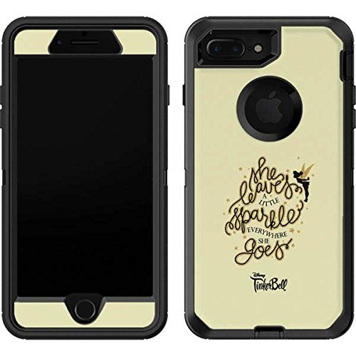 Skinit Decal Phone Skin Compatible with OtterBox Defender iPhone 7 Plus - Officially Licensed Disney Tinker Bell Leave A Little Sparkle Design