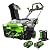 EGO Power+ SNT2125AP 56-Volt 21-Inch Single Stage Auger Propelled Snow Blower, (2) 7.5Ah Batteries and Dual Port Charger Included