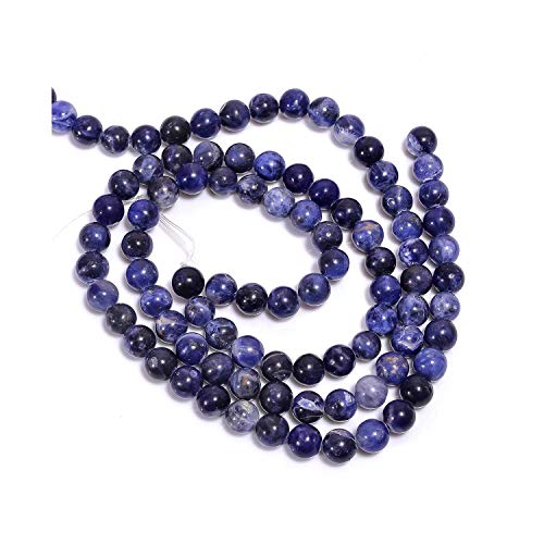 Sodalite Perles Grand Trou Finir les Fils Coincés en Création de Bijoux