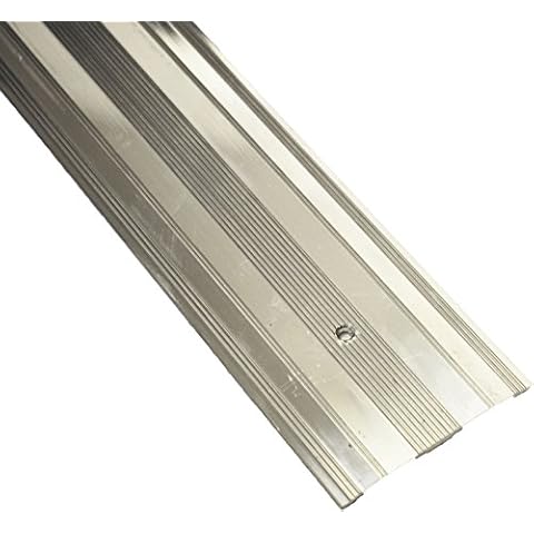 Extra Wide Silver Carpet Metal Cover Trim Cover