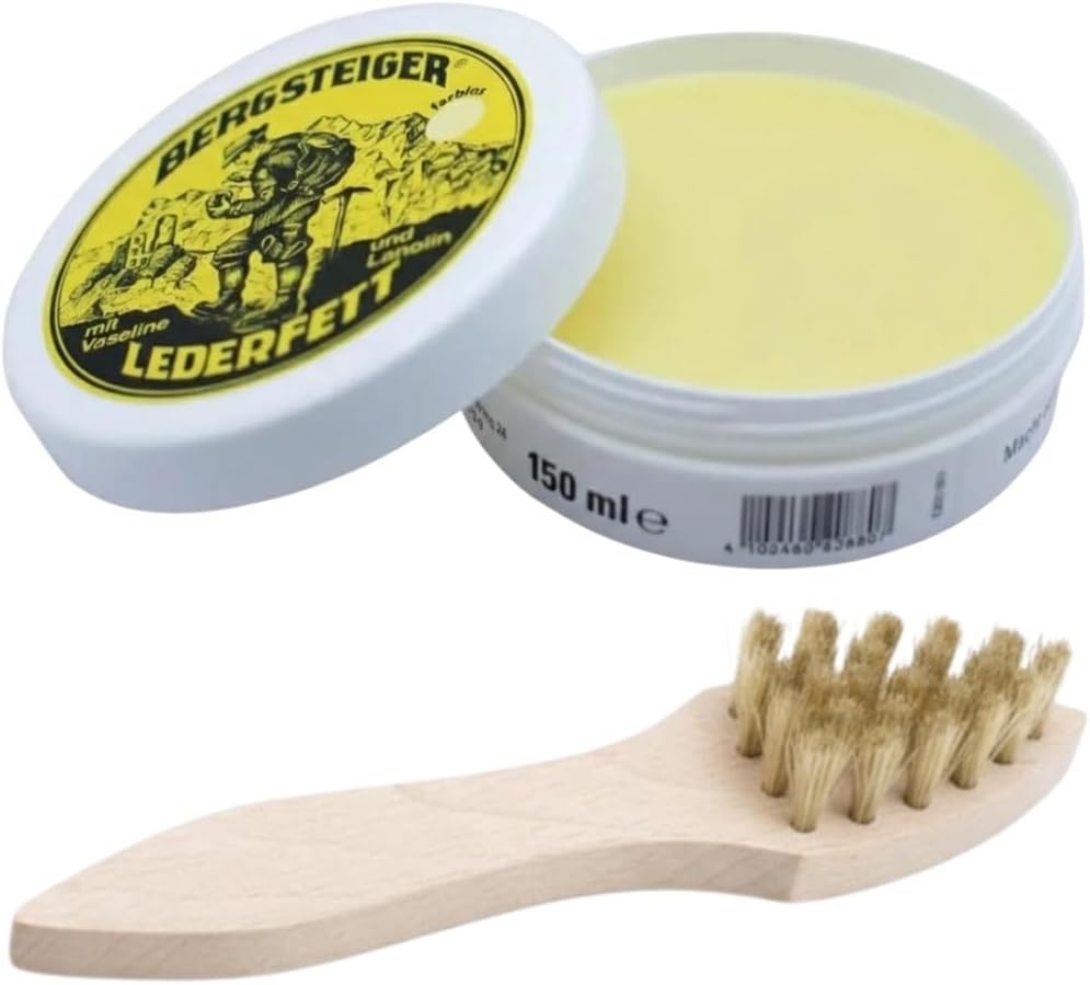 Effax Bergsteiger Lederfett farblos (200 ml, mit Auftragbürste)