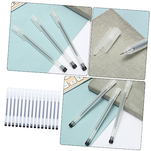 50 bolígrafos portátiles ergonómicos de tinta marrón miniatura 5