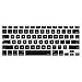 MOSISO Silicone Keyboard Cover Compatible with MacBook Air 13 inch A1466 A1369 2010-2017&Compatible with MacBook Pro 13/15 inch (with/Without Retina Display, 2015 or Older Version), Black