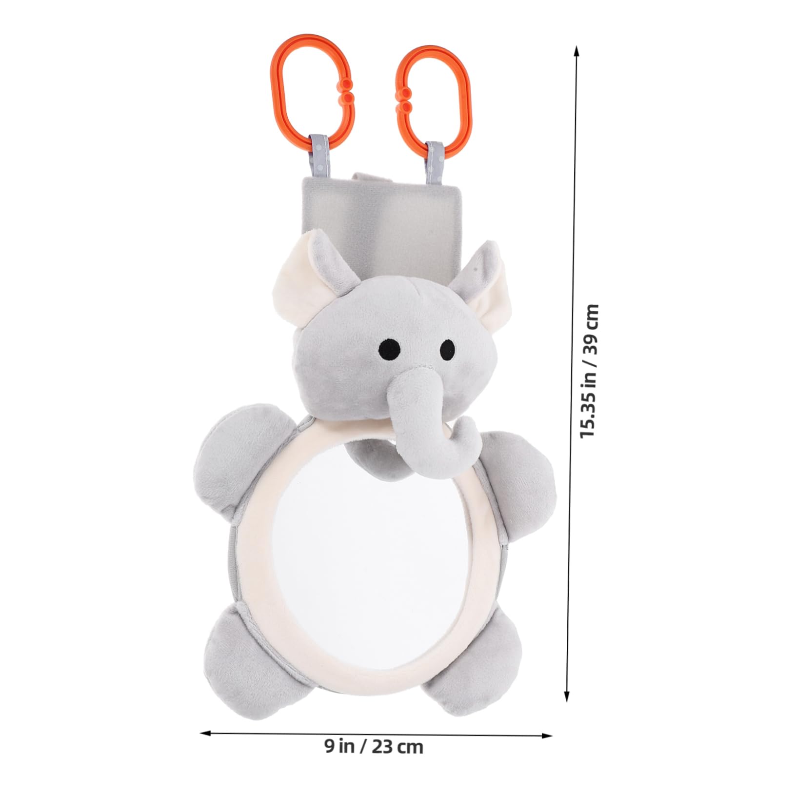 ULDIGI Car Rearview Mirror for Car Safety Mirror Easy Install Boys and Girls Friendly