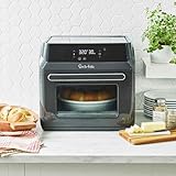 Sur La Table 16-Qt Air Fryer Oven – 7-in-1 Countertop Convection Cooker with Rotisserie, LED Display, 12 Presets, Nonstick Basket, Dishwasher, Heats to 450°F