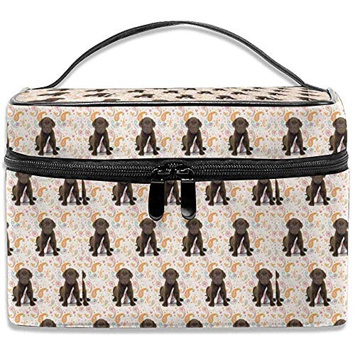 Preisvergleich Produktbild Chocolate Lab Kisses Schminktäschchen Kosmetiktasche Beutel Großer Kulturbeutel Organizer Travel For Women Men Girl