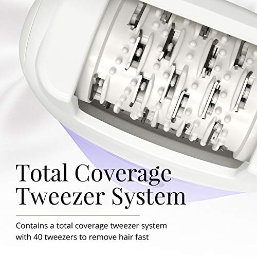 Remington Smooth & Silky Deluxe Rechargeable Epilator, Purple, EP7030E - Thumbnail 2