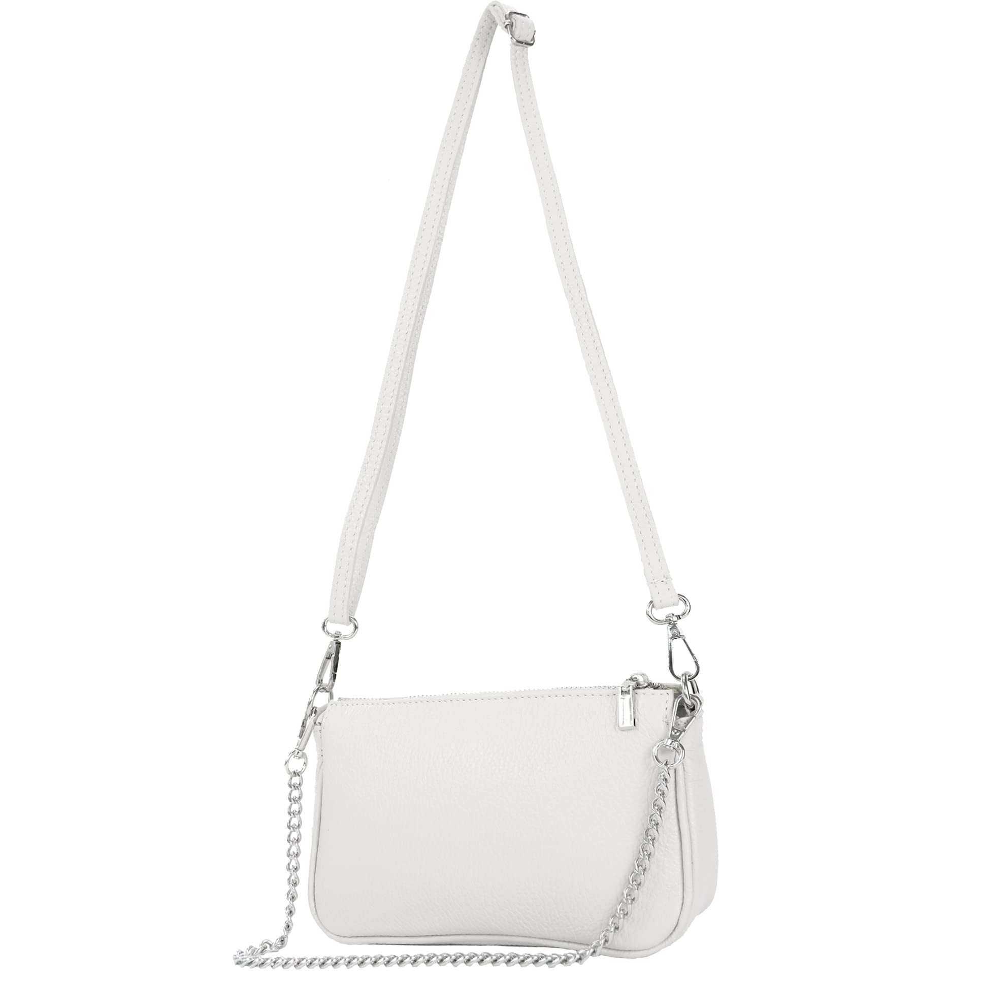 modamoda de - T237 - Borsa a tracolla piccola in pelle