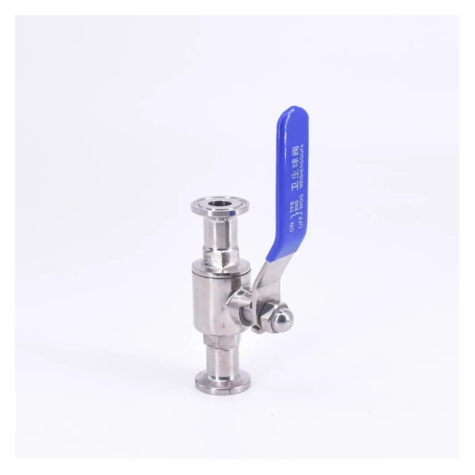 Dqfocphhaa One Color Fit 12.7Mm 1/2" Pipe Od X 0.5" Tri Clamp Ball Shut Off Valve Sus 304 Stainless Beer Brewing Home Factory