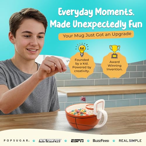 MAX'IS Creations The Mug with a Hoop, 16 oz - Unique Basketball Gift - Image 2