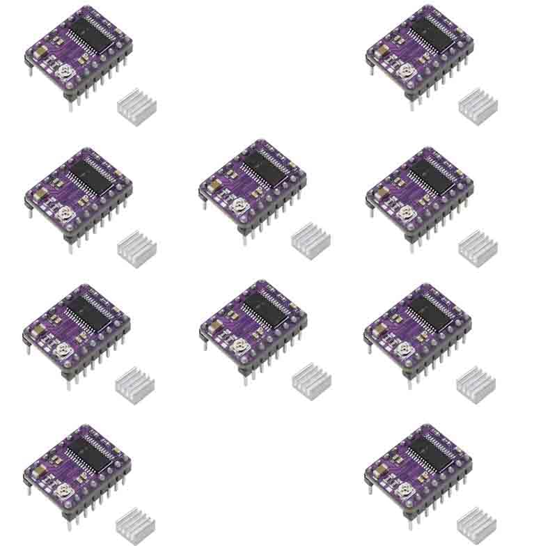 Lot de 10 modules de driver pas à pas DRV8825 pour driver de moteur pas à pas
