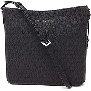 Michael-Kors-Jet-Set-NS-Travel-Messenger-Bag-BlackBlack Michael Kors Jet Set NS Travel Messenger Bag Black/Black