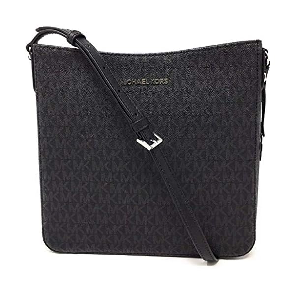 Michael-Kors-Jet-Set-NS-Travel-Messenger-Bag-BlackBlack Michael Kors Jet Set NS Travel Messenger Bag Black/Black