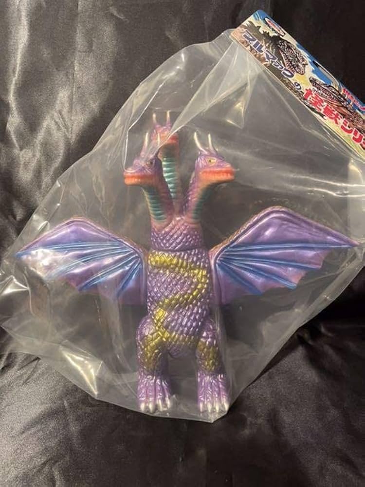 Amazon | ブルマァク キングギドラソフビ パープル M1号 マーミット Amazon | ブルマァク キングギドラソフビ パープル M1号 マーミット