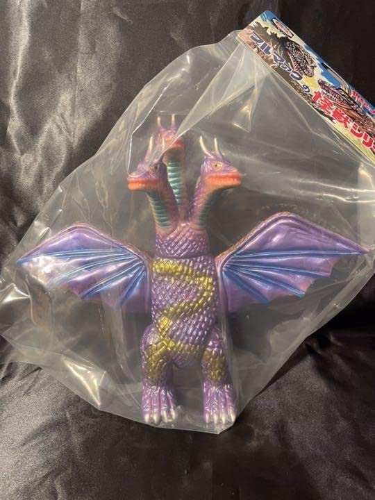 Amazon | ブルマァク キングギドラソフビ パープル M1号 マーミット