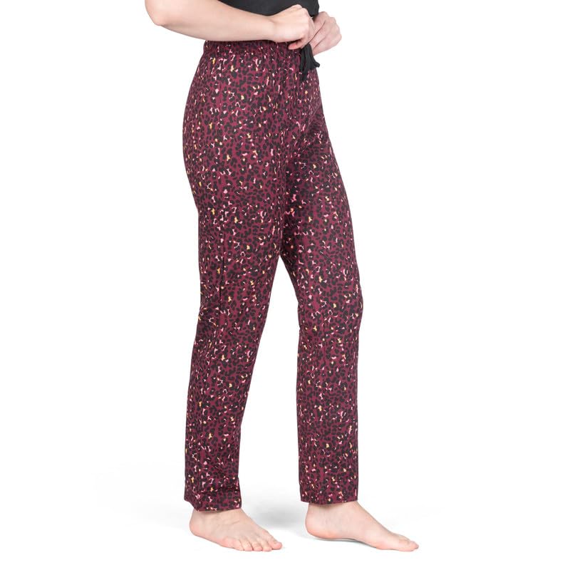 Image of Real Basics Women's Cotton Printed Pajamas Pack of 1