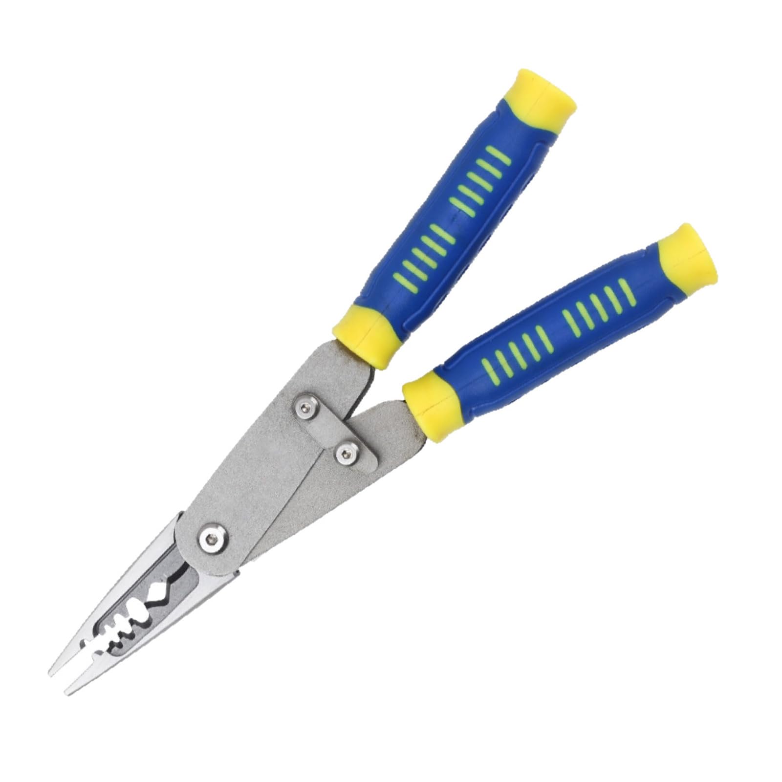 Ergonomic High-Strength Switchable Pliers, 0.5-6mm² Cable Stripping Function for Mechanics & Household Projects Convertible Pliers