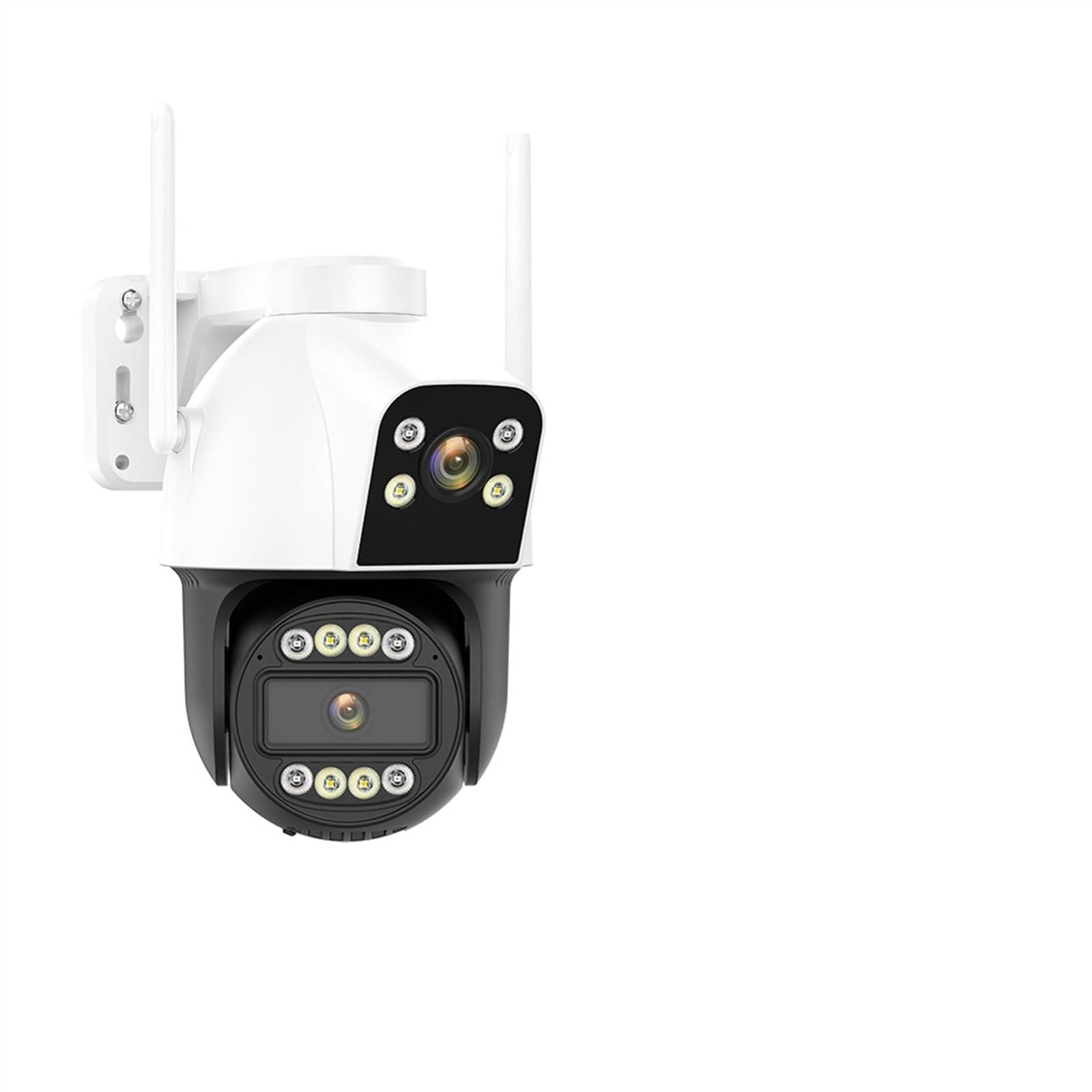 CVFRDD 4G IP Camera Outdoor 4K HD 10X Zoom Three Lens Dual Screen Sim Card PTZ Camera Ai Tracking Video Surveillance CCTV Cam(2K WIFI NO Card)