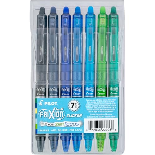 FrXion Clicker Vibe stylos rechargeables parfaits pour organiser votre bullet journal