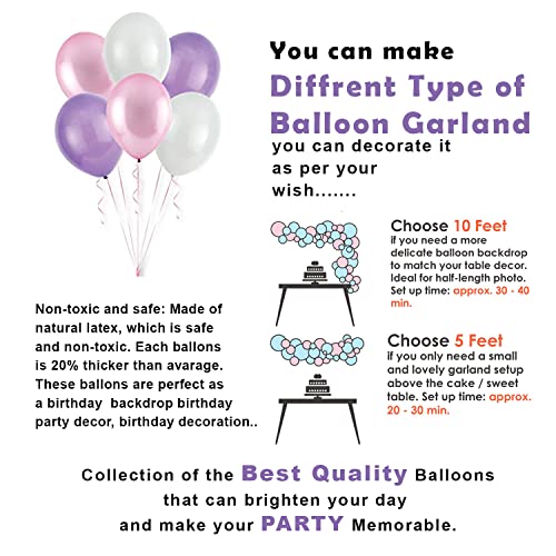 Image of Party Propz Unicorn Theme Birthday Decorations Items- 38Pcs Birthday Decorations kit for Girls | Kids Birthday Decorations | 2nd Birthday Decoration Items | Unicorn Decorations For Girl Birthday