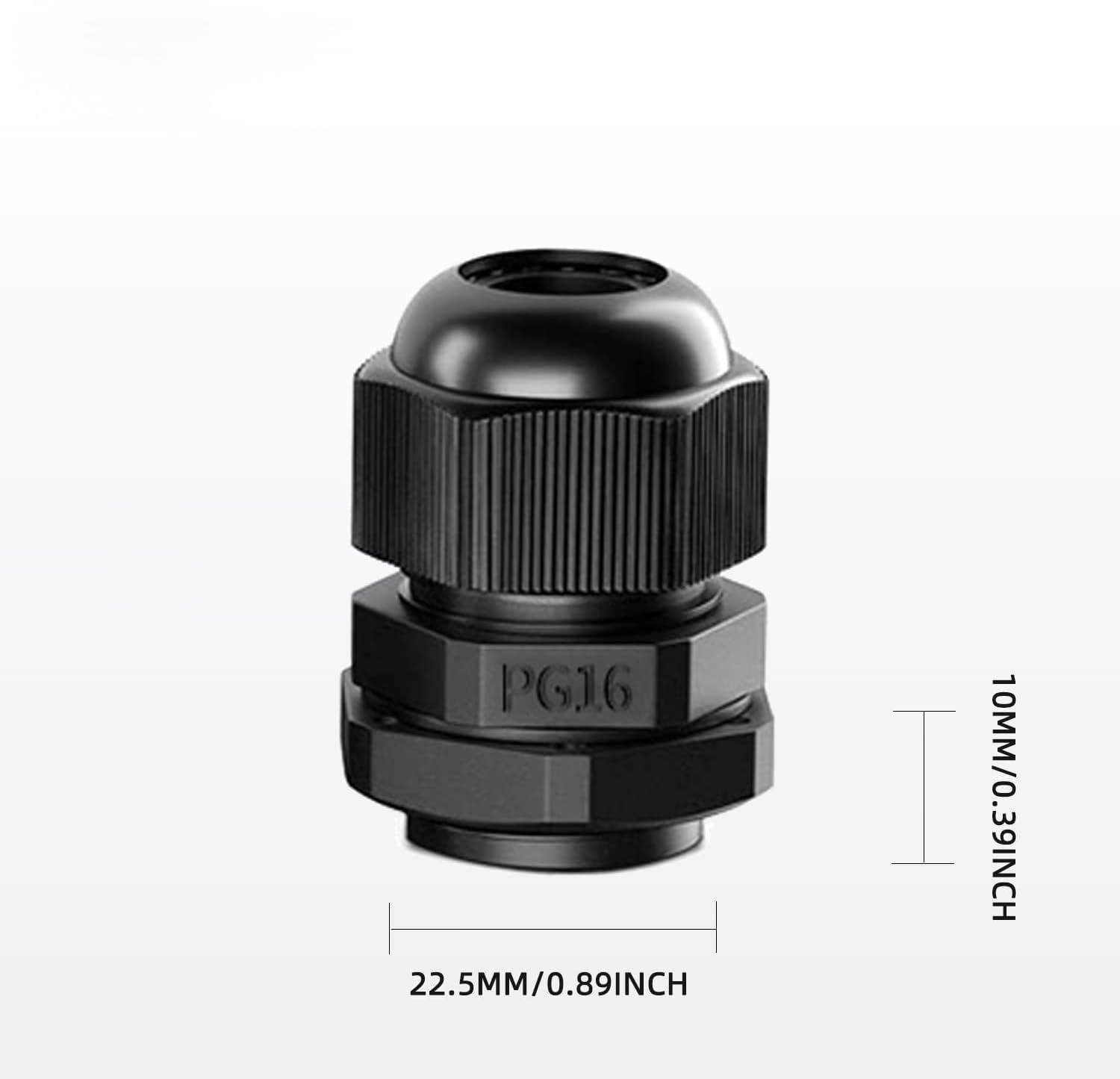 AMPELE PG16 Cable Glands - 20 Pack Waterproof -2