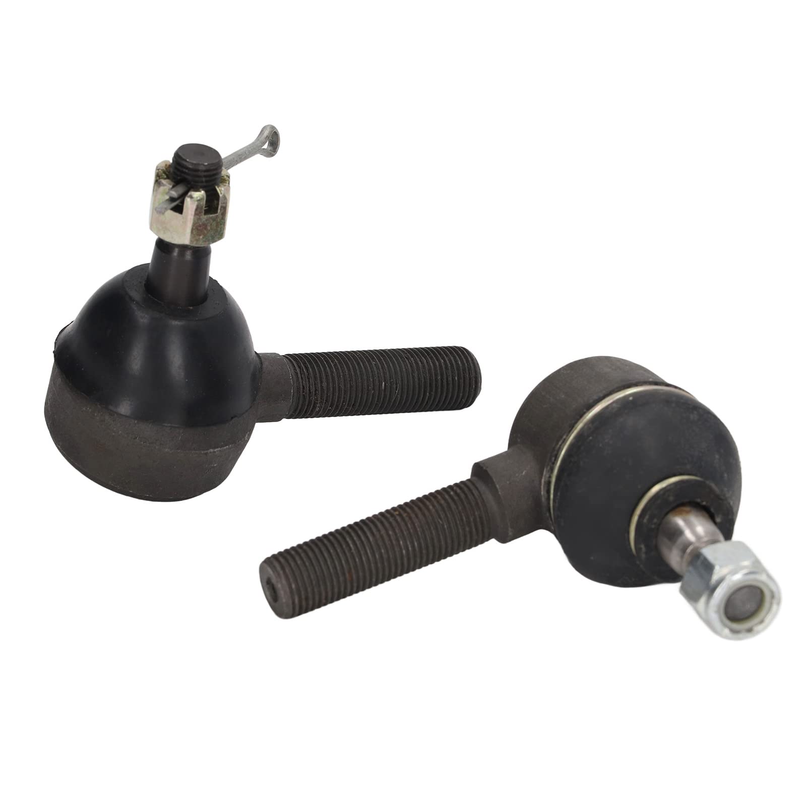 2 pezzi di testina del tirante dello sterzo 7539 7540 per carrello Club Car DS a gas ed elettrico 1976–2008, ricambio del collegamento dello sterzo lato conducente e lato