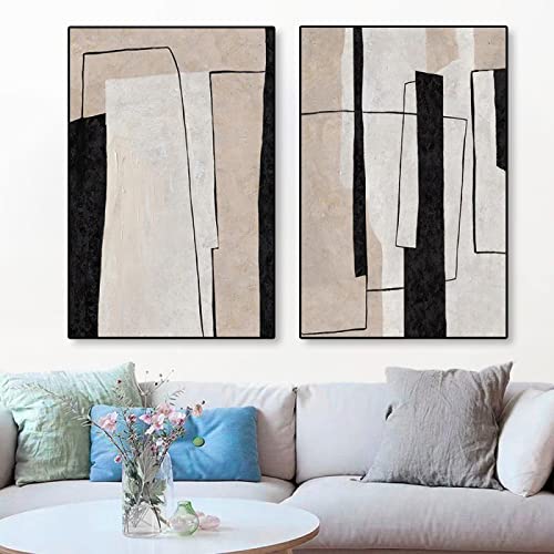 Peinture abstraite grande toile dsdsgog pour habiller un mur vide affiche minimaliste 60x80