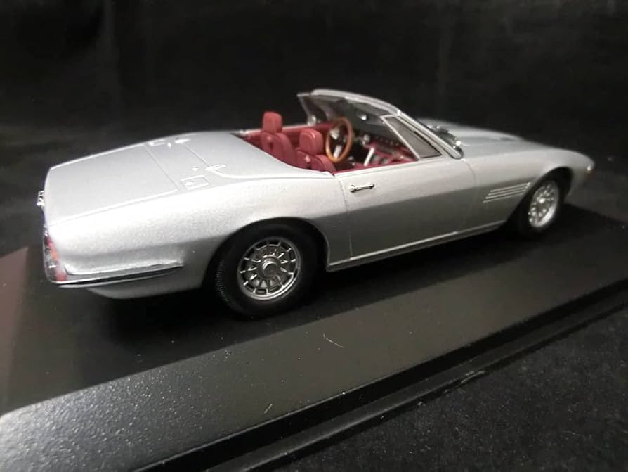 Amazon | 1/43 マセラティ ギブリ スパイダー 1969 シルバー