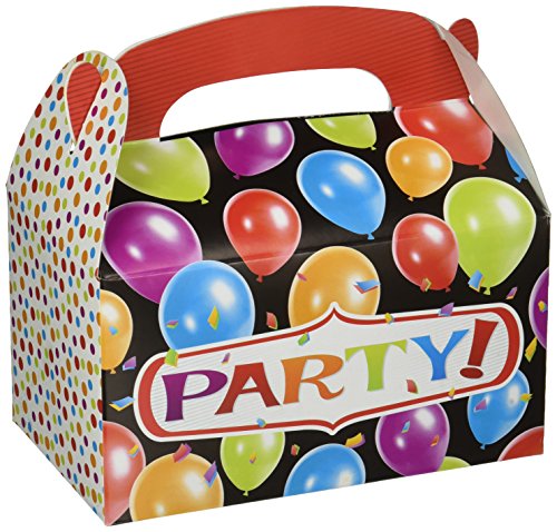 Adventure Planet Party Treat Box (Bulk 12 Pack Boxes), 6.25