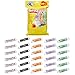 PLAY-DOH 30 Pack Spooky Colors, Individually Wrapped 1 Ounce Sticks for Halloween, Trick or Treat, or Fall Seasonal Arts & Crafts for Kids 2+