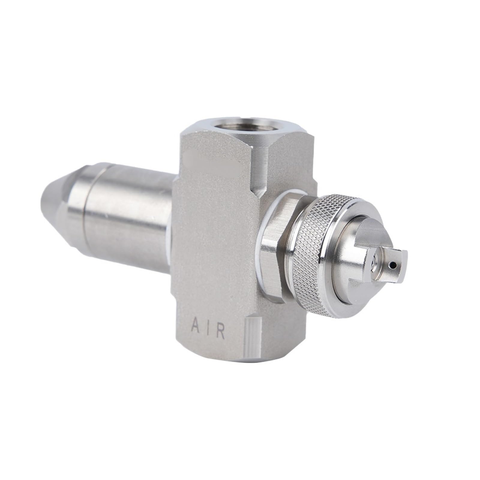 Varnok External Mix Flat Adjustable Air Atomizer Nozzle