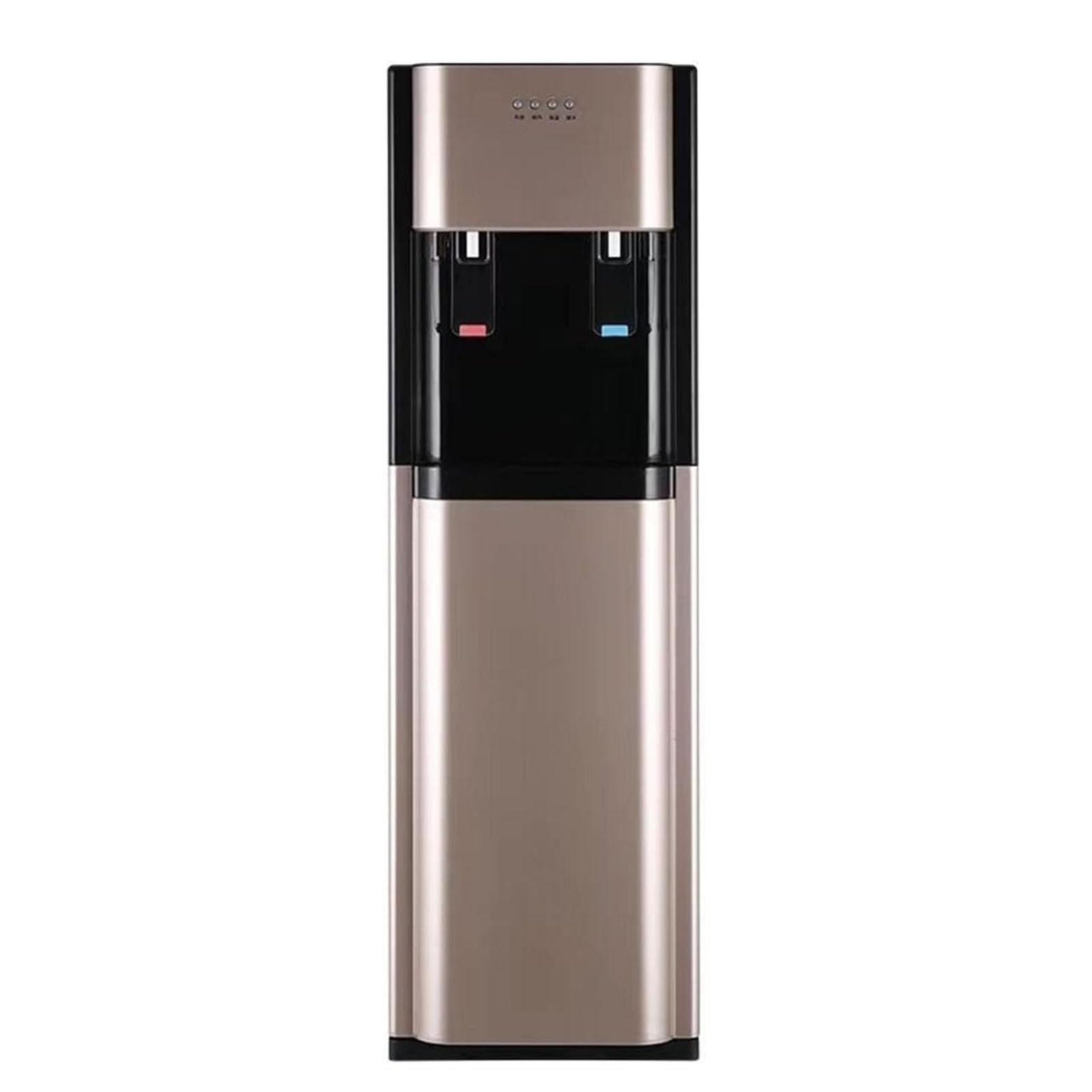 Freestanding Mains Fed Unit Loading Floor Standing Water Dispenser,mains top loading water dispenser,Bottom Loading Hot and Cold Water For Home Office Commercial Business,Gold,A hot cold