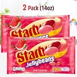 FaveReds Jelly Beans Fruit Chews Easter Candy for Kids and Party Favors - Easter Jelly Beans Fave Red Candies Watermelon, Cherry, and Strawberry Flavors for Sweet Snacking, Movie Candy - 2 Pack