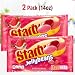 FaveReds Jelly Beans Fruit Chews Easter Candy for Kids and Party Favors - Easter Jelly Beans Fave Red Candies Watermelon, Cherry, and Strawberry Flavors for Sweet Snacking, Movie Candy - 2 Pack