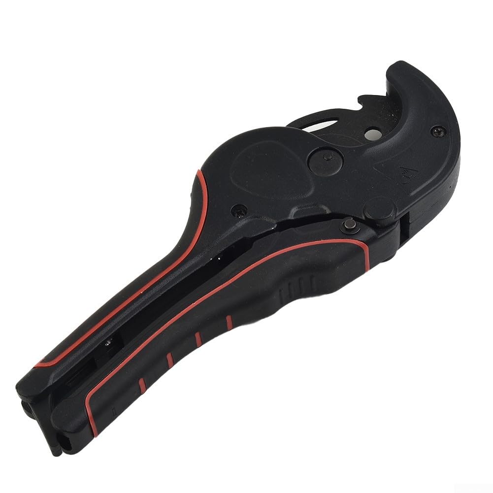 Tijeras de tubo de PVC con mango ergonómico para cortes sin esfuerzo en tubos de 0 75 mm sin rebabas (75 mm)