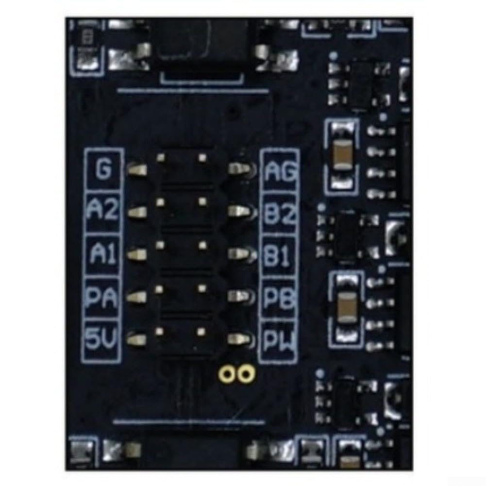 100A Dual H Bridge Modulo Driver Motore DC con Isolamento Optoaccoppiatore, Intervallo di Tensione di Ingresso 12V-48V, Design Compatto Con Dissipatore Di Calore Per Robotica E Compare Veicoli