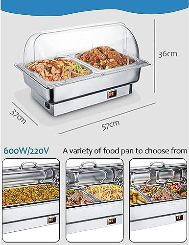 Chafing Dish Electrique 9L rectangulaire avec maintien de température - 3